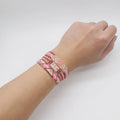 Handmade Boho Ethnic Style Women's Bracelet Trendy Woven Geometric Design with Miyuki Beads Fashion Stretch Bracelets Wholesale