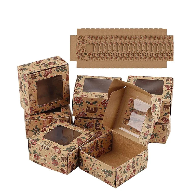 Christmas Custom Printed Small Surprise Packaging Sweet Candy Gift Box Mystery Mini Figure Blind Box for Boy