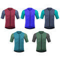 Custom Italian Fabric Unisex Cycling Jersey Breathable Adult Bike Suit Quick Dry Feature Short Sleeve Plain Team Cycling Shirt