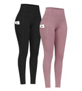 High Waist Workout Yoga Sport Leggings Women Butt Lifting Fitness Active Wear Yoga Pants With Pocket Streetwear Knitted SEAMED