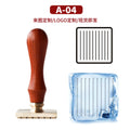 Professional Vintage Ice Branding Iron Stamp for Restaurant Drinks High Quality Metal Engraved MegaBDM
