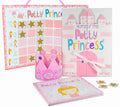 Princess Potty Training Gift Set Potty Chart Star Magnets and Reward Crown for Toddler Girls