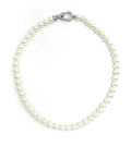 Trendy & Elegant Minimalist Jewelry Exquisite Niche Design for Versatile Styling Classic Glass Pearl Necklace for Women