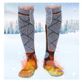 Custom Ski Hunting Fishing Winter Outdoor Electrical Rechargeable Battery Self Heated Socks
