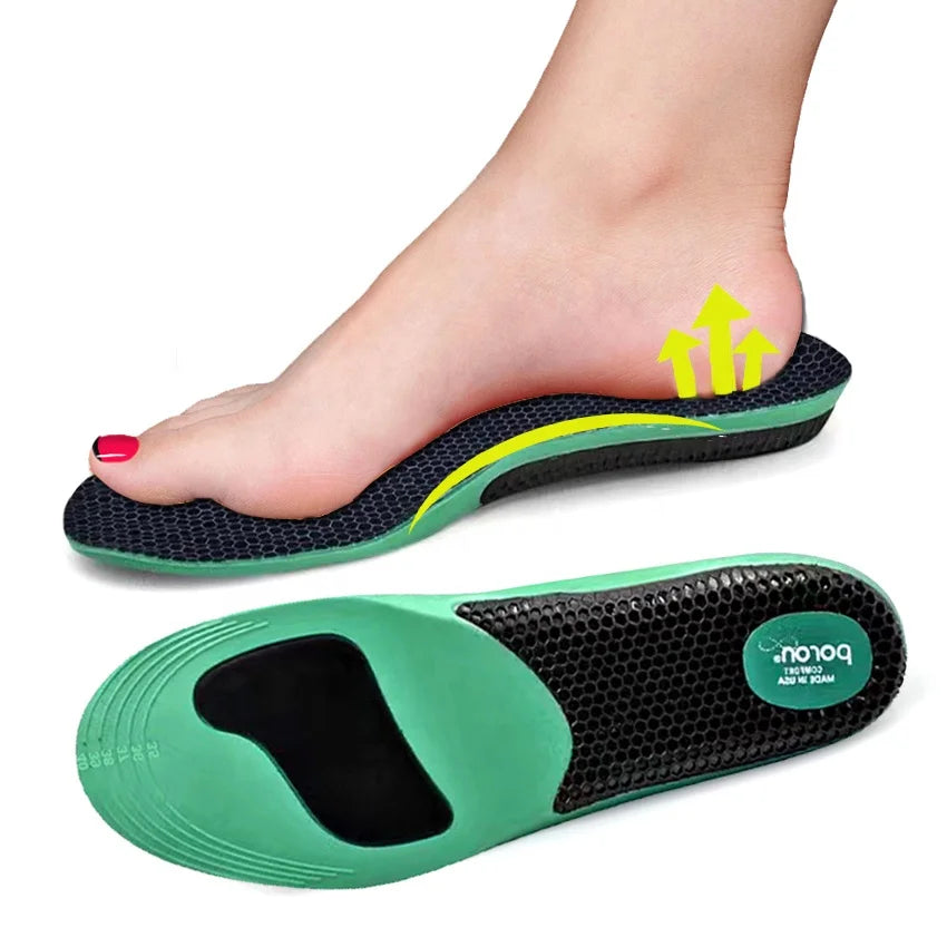 Heavy Duty Support Plantar Fasciitis Insoles Arch Support Shoe Inserts for Men Women Orthotics Gel Running Insoles HA00865