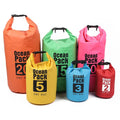 Own Outdoor Camping Dry Bag Backpack Waterproof Nylon Whistle Emergency Ocean Pack Featuring 3mm Thick PVC Various 1L 20L Small