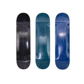 Modern Wooden Skateboard Dyed 7ply Canadian Maple Skateboard Deck Double Rocker