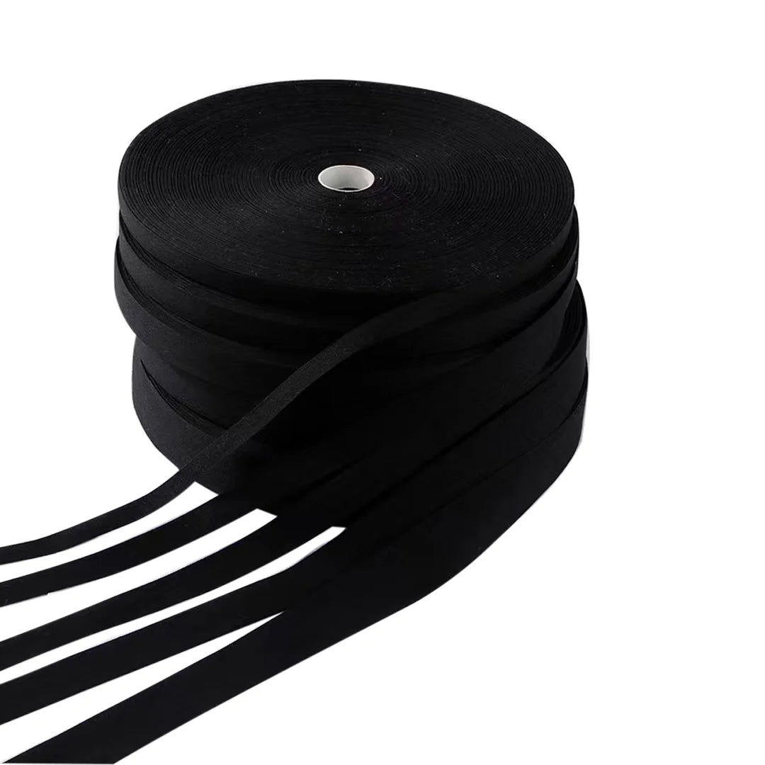 Factory Direct Sale Wholesale Cotton Ribbon Stock  All Size Flat Woven Cotton Webbing Strap Ribbon for Handle Bags Strap