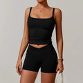 New Hot Selling 4 Pieces Women Sexy Yoga Suit Sport Active Wear Set Scrunch Butt Lifer Gym Fitness Yoga Set