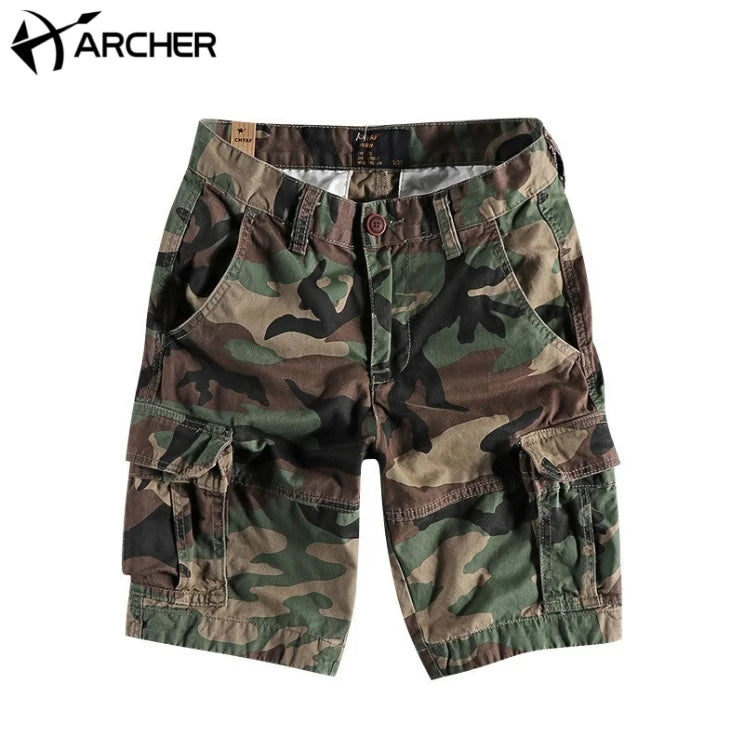 New Style Summer Jogger Shorts Fishing Beach Breathable Shorts Camouflage Causal Golf Men Shorts