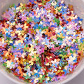 Lan Guang Plum Blossom Shape Loose Sequins 5 Leaf Lucky Grass Glitter Paillette Wedding Decoration DIY Nail Beauty Stickers