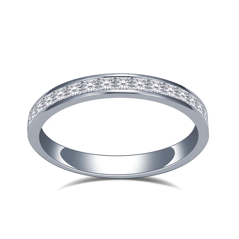 MSR-1225 14K Gold Proposal Engagement Wedding Ring Lab Grown Diamond Eternity Ring