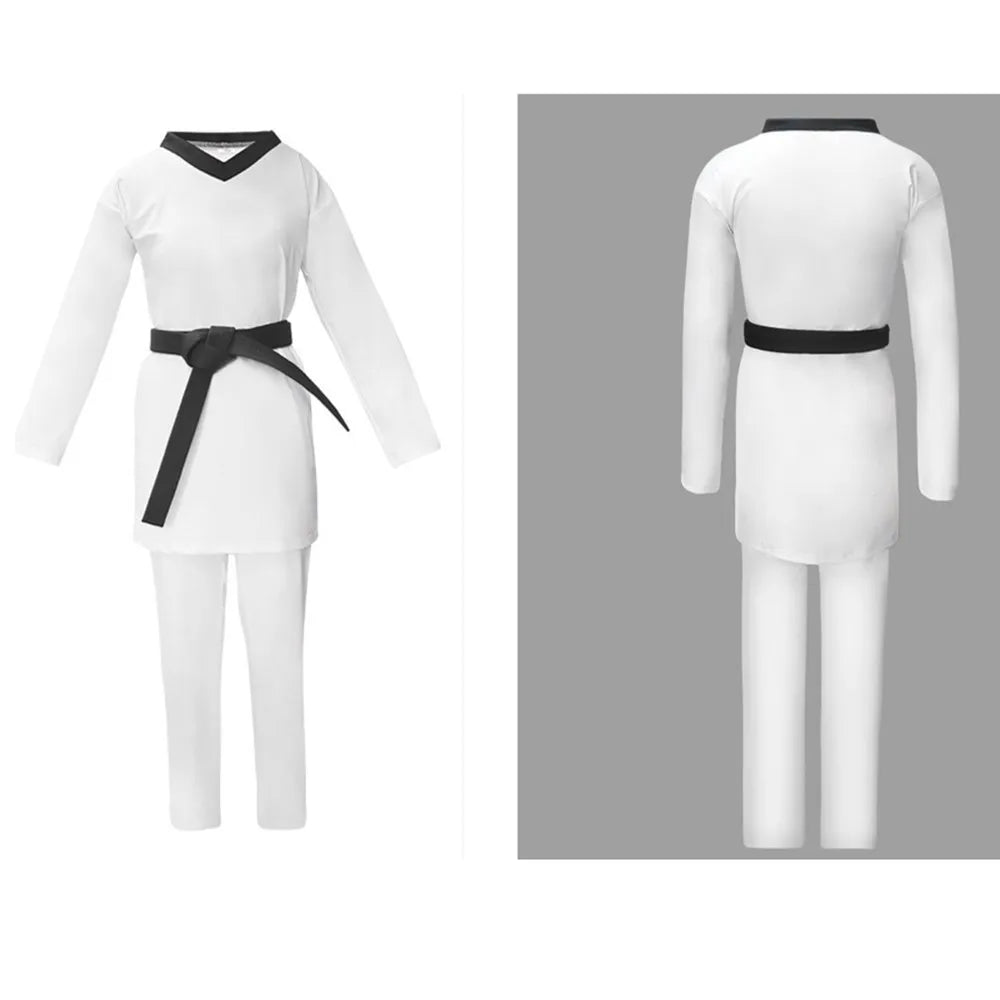 QUTENG for Kids Fabric Custom Taekwondo Uniform Kpnp Brand Taekwondo Uniform