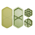 Customized New Food Grade Silicone Circle square Honeycomb Ice Maker Mold Ice Cube Ball Tray Reusable Ice Cube Tray