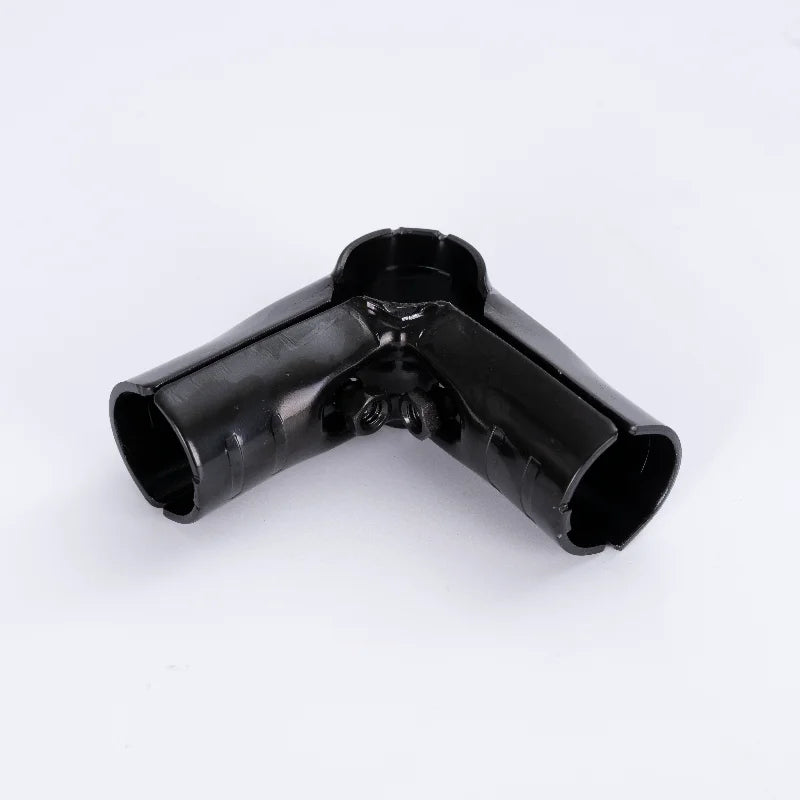HJ-2 Electrophoresis Metal Pipe Corner Joint/Connector/Fittings with 2.3mm Thickness for Lean TubeSystem