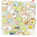 50Pcs Corner Creature Sumikko Gurashi Cartoon Stickers for Bottle Laptop Notebook Vinyl Kawaii Decor Sticker