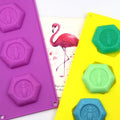 236 Factory and Stock. Mold Silicone Cake.3d Soap Mould. 3 Hole Home Diy Soap Mold Children Cake Tool Bakeware Honeycomb Shape