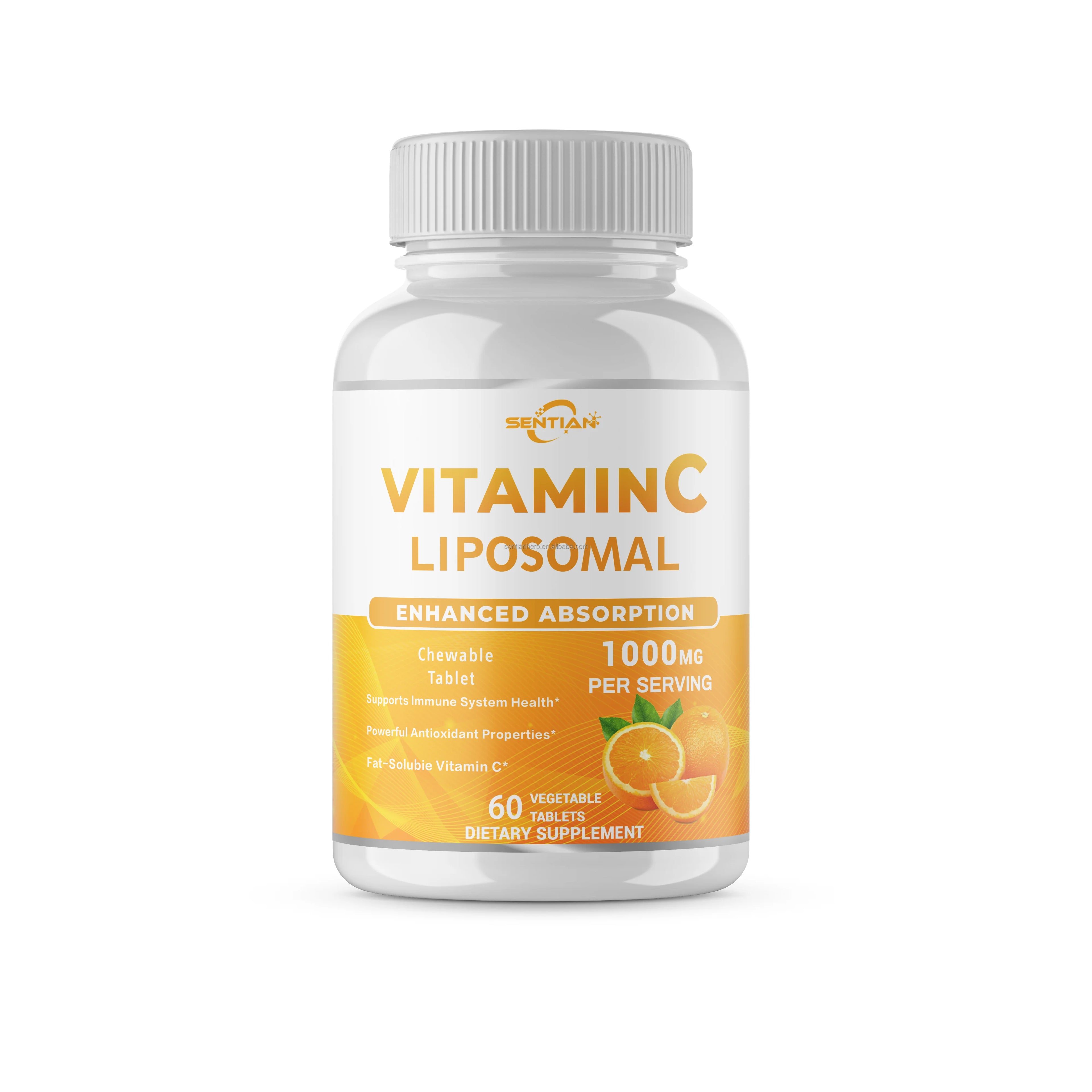 OEM/ODM Supply Vitamin c Tablets  Vitamins and Supplements Pills Vitamin c Plus Zinc 1000mg