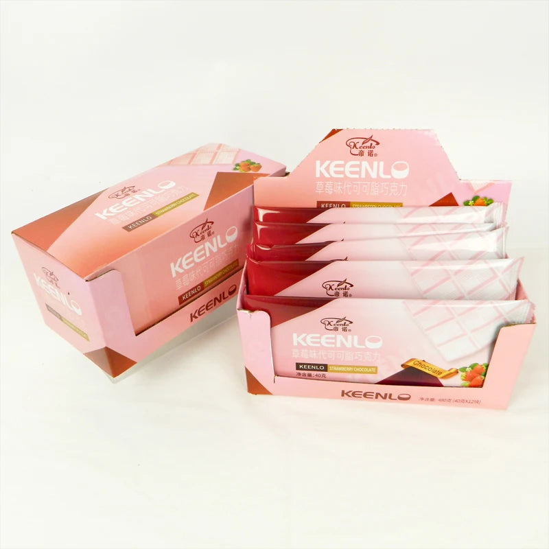 Factory Direct Healthy Party-Ready Assorted Flavors Strawberry Chocolate Solid Bittersweet Bites