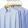 2023 New Spring and Autumn Striped Shirt Men's Long Sleeve Business Plaid Shirt
