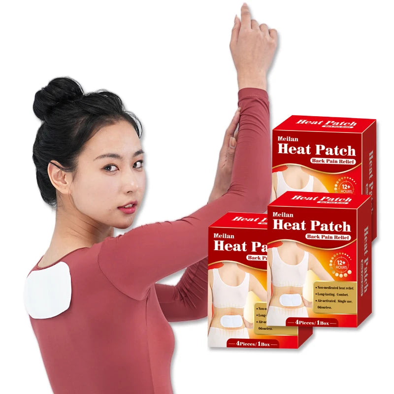 Warmers Pack of 8 Heat Bandage Neck Shoulders Thermal Therapy Heat Pad Fast Heating Pad for Shoulder Neck