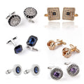 Top Selling Links Designer Mens Tie Clip Cufflinks for Wedding Alloy High Quality Cufflinks for Men Luxury
