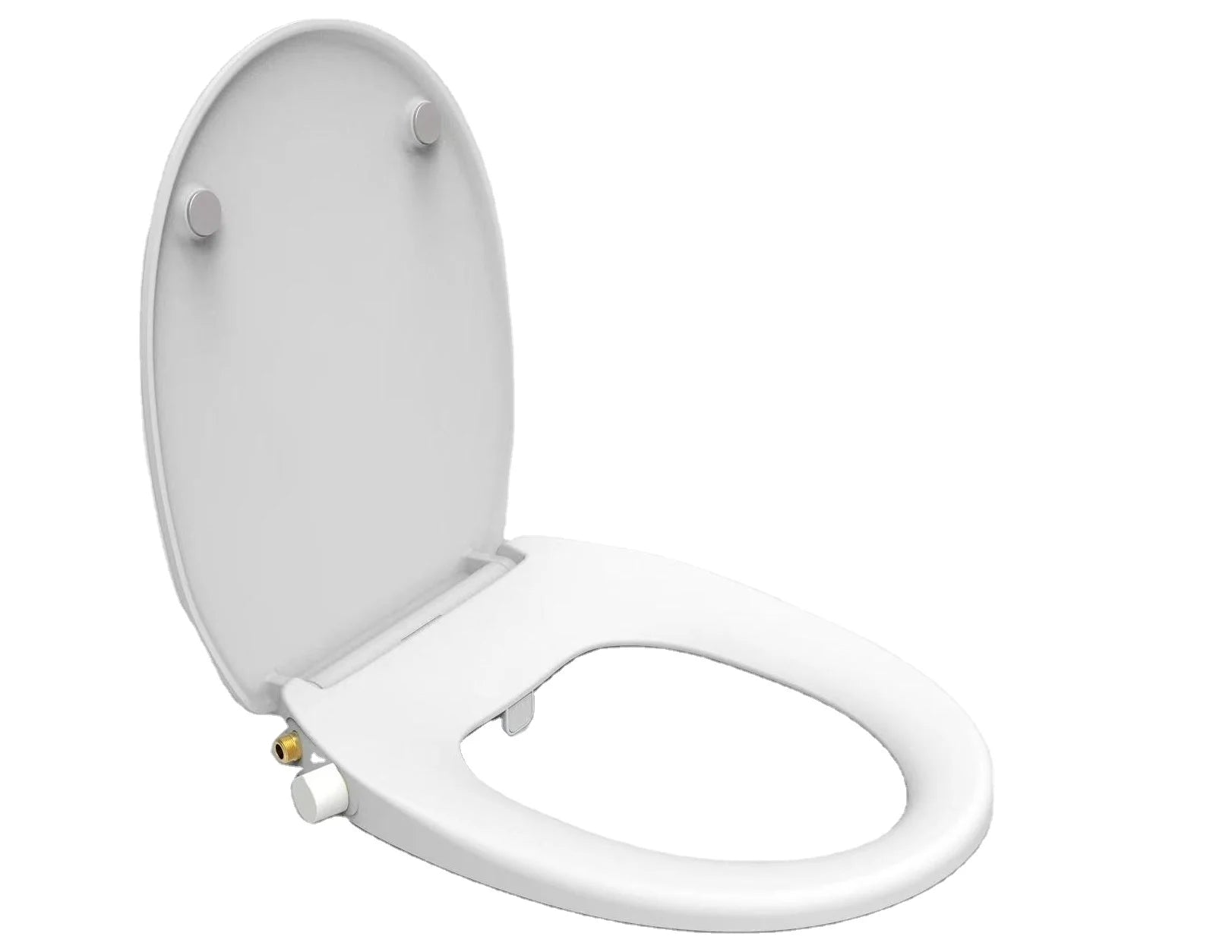 2024 Newly Launch Toilet Bidet Seat Dual Nozzle Self- Cleaning for Wash and Female