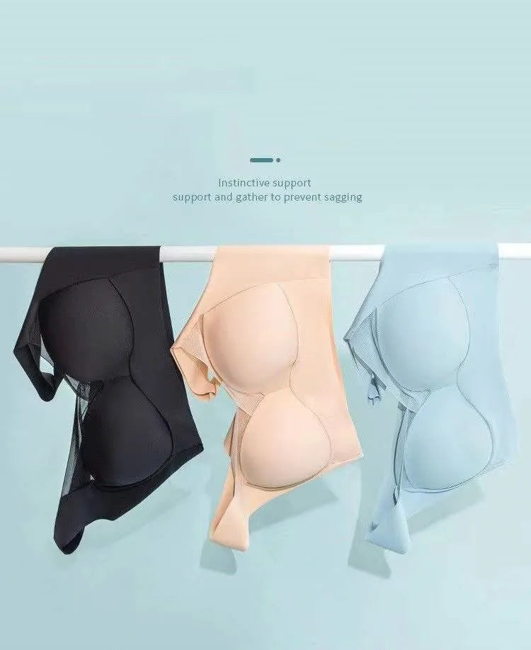 Wholesale Seamless Bras Vest Sports Running Shock Proof Natural Sleep Wireless Bra
