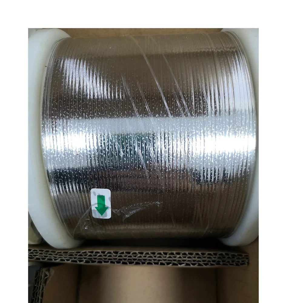 Manual Work Leaded High Purity Copper 0.2*1.6mm Solder Ribbon Wire CE Certified Silver Color for Solar Panel Making