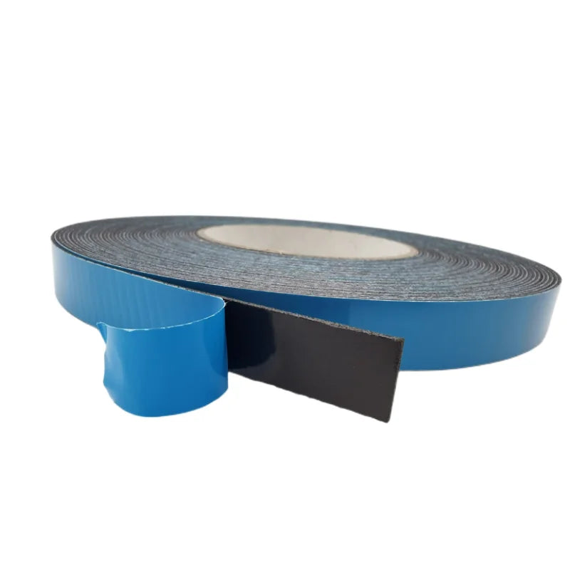 Hot Sale Wholesale Customized Anti Seismic Heat Insulation Blue Film Automobile Black PE Foam Double Sided Tape