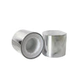 Factory Customized Durable Stylish 24mm Silver Color Cosmetic Lotion Plastic Aluminium Screw Top Cap for Lotion Bottle