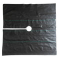 0.8*0.8m Square Tree Weed Barrier Mat Anti-weed Mat for Tree Weed Barrier Woven Fabrics Around Tree