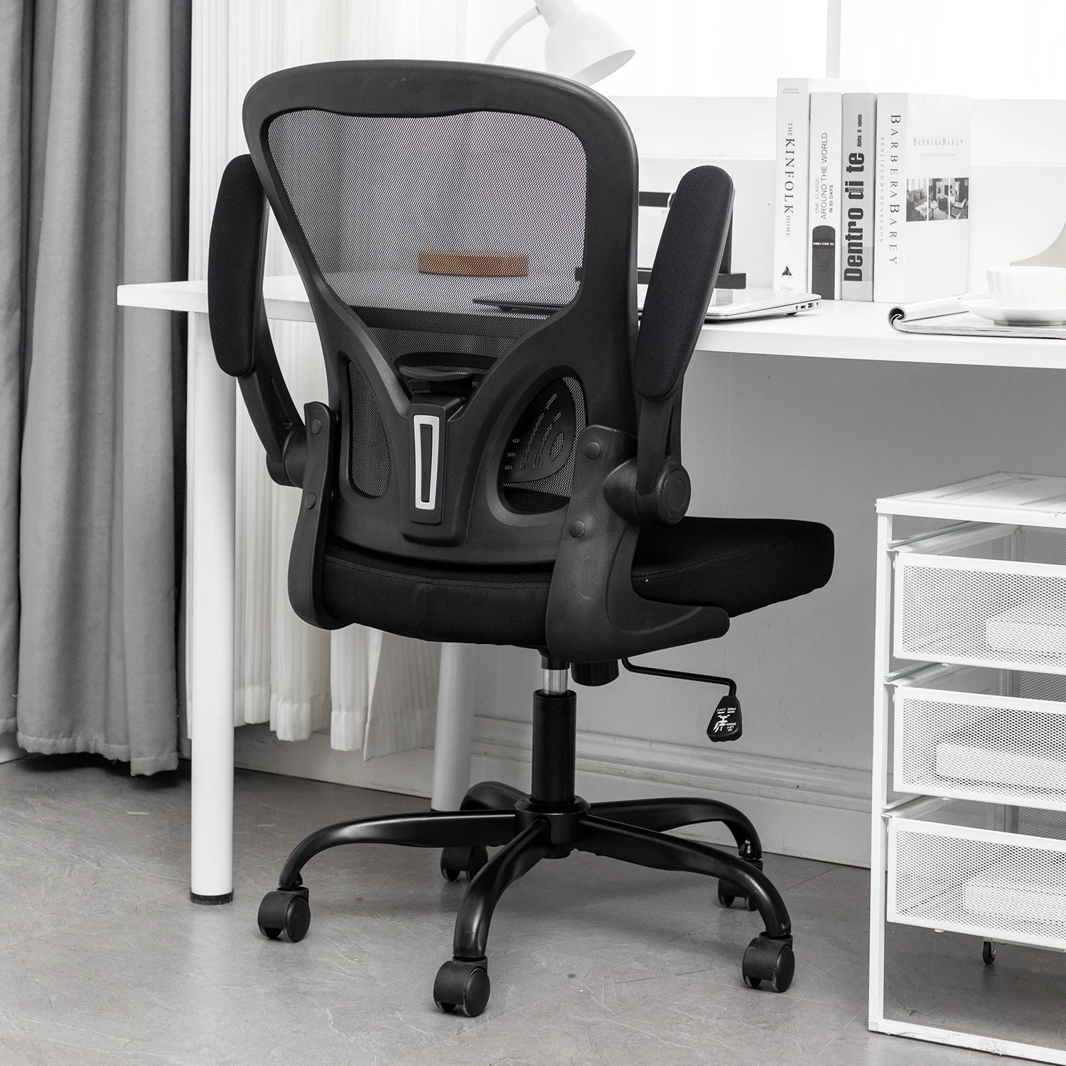 Height Adjustable Full Mesh Office Swivel Chair Chair/Office Revolving Chair Without Headrest