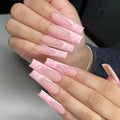 New Arriving OEM Ballerina French Press on Nails Wholesale Press on Nails Artificial Fingernails Art for Women