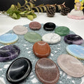 New Arrival Natural Polished Oval Shaped Healing Thumb Stone Crystal Worry Stone Other Crystal Crafts