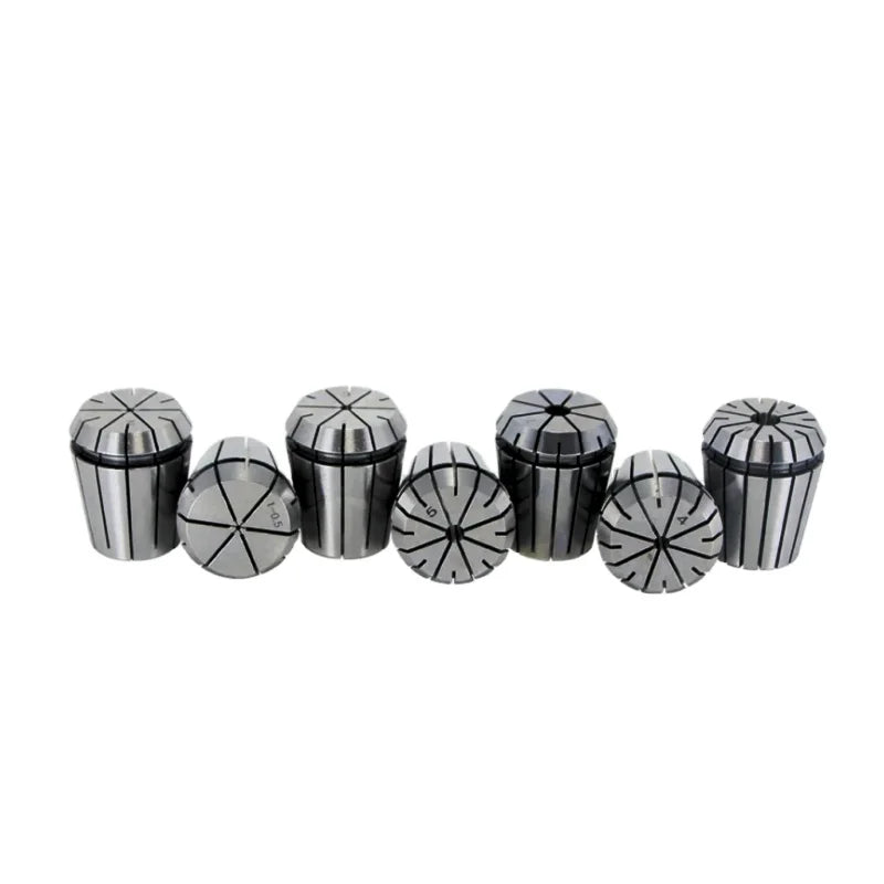 ER High Precision Steel Elastic Collet 0.008mm CNC/Engraving Machine Fixture Spring ER11/16/20/25/32 Coolant Hydraulic HRC50