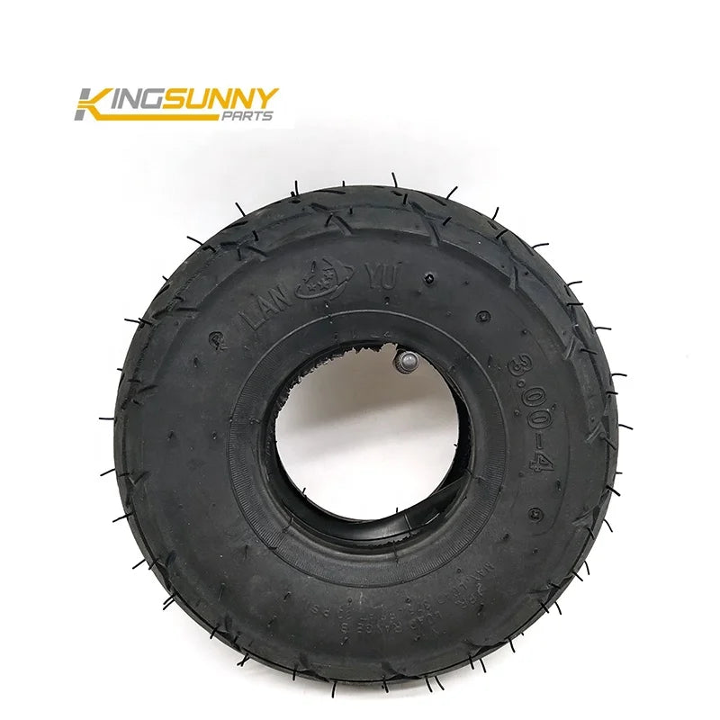 3.00-4 Tire With Inner Tube for Electric Scooter Explosion-proof Tire Inflatable Tyre Replacement Parts Electric Scooter Parts