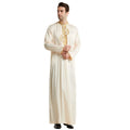 Wholesale  New Style Islamic Clothing  Robe Embroidered Robe Thobe Men Muslim  Abaya Duba