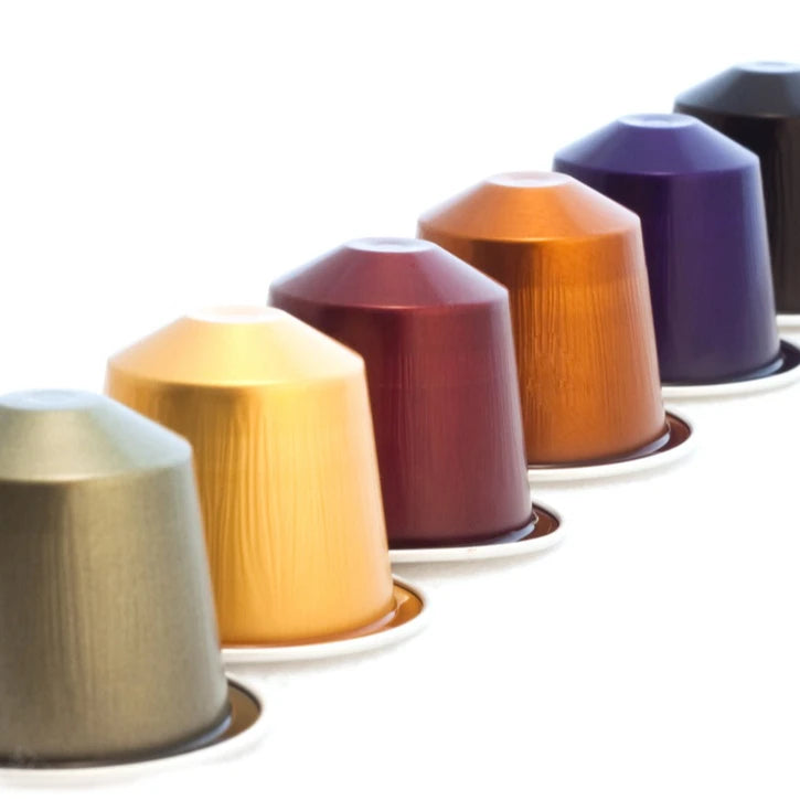 37mm Compatible Aluminium  Coffee Capsule Empty with Foil Lid for Coffee Shops
