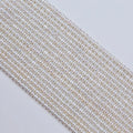 Natural Pearls Wholesaler 4-4.5mm White Round Freshwater Pearl Strands for Sale