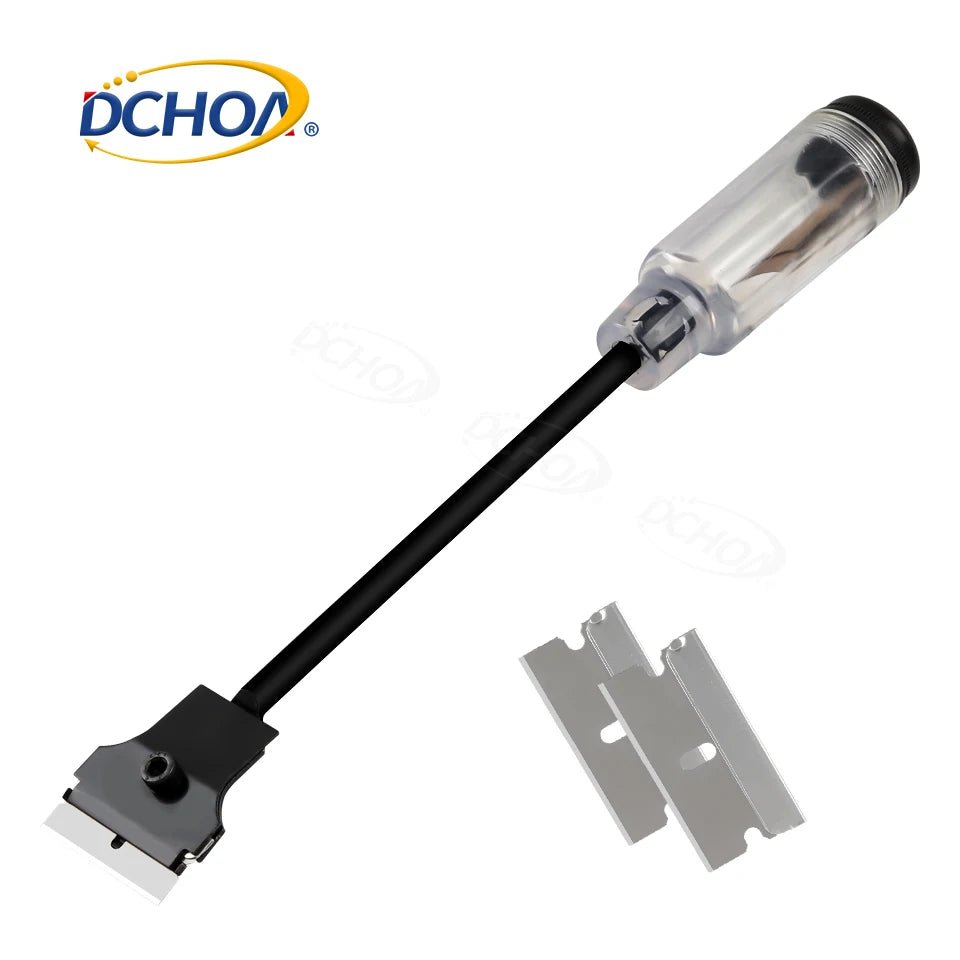 DCHOA Long Reach Extension Scraper Replaceable Blade Multi-Function Window Glass Cleaner Grade DIY OEM & ODM Customizable