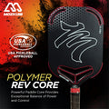 Diamond Open Black and Red Smooth Surface T700 Pickleball Paddles Available Carbon Fiber Pickleball Racket for Outdoor Sports