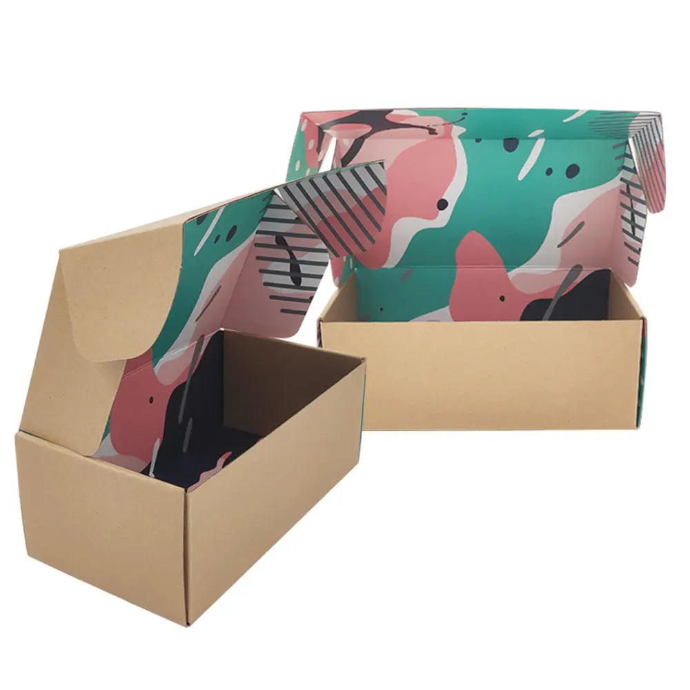 Corrugated Cardboard Box Reusable Digital Printing Shipping Boxes Corrugated Single Wall Corrugated Cardboard Boxes