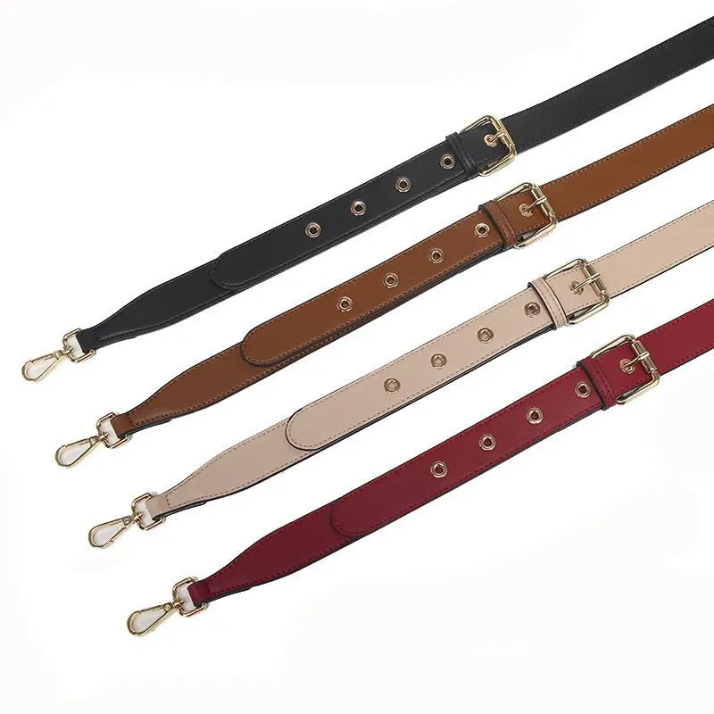 For Deepeel BF247 3.2cm Adjustable PU Leather Straps Single Shoulder Handbag Strap Accessory Special Bag Parts & Accessories