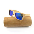 Top Hot Sales Floating Bamboo Sunglasses Polarized Coated Light Sunglasses Environmental Sun Glasses for Men and Women