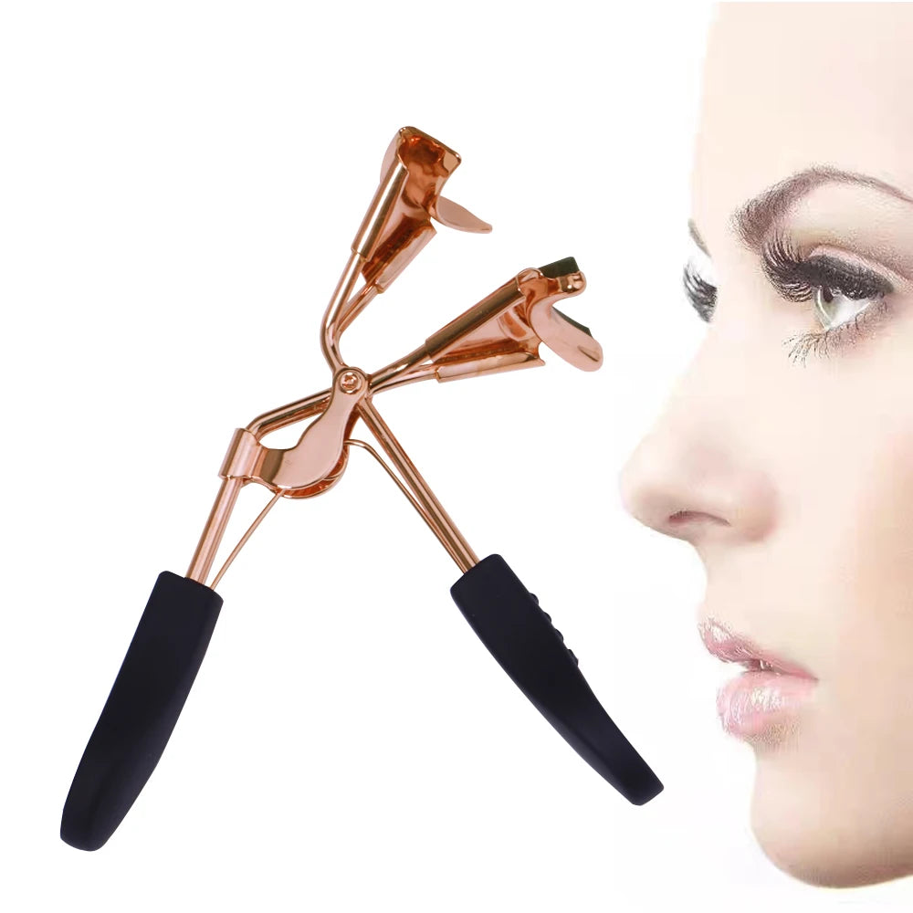 Veyes Inc. Eco-Friendly Disposable Black Heated Eyelash Curler Popular Wholesale Private Label Makeup Tool for Eyelash Curling