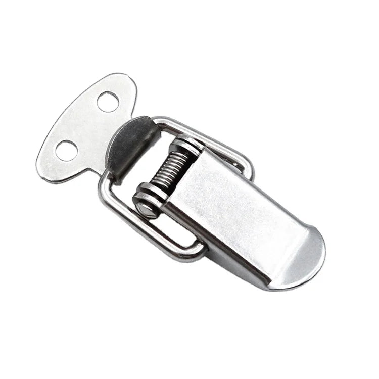 Free Sample J107 Zinc Plated Galvanized Mini Lock Chest Box Suitcase for Buckles Toggle Hasp Latch Catch Clasp 30KG Capacity