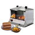 Commercial Hot Dog Cooker Chinese Automatic Sausage Grill Machine Bun Steamer Temperature Adjusted Food Warming Display