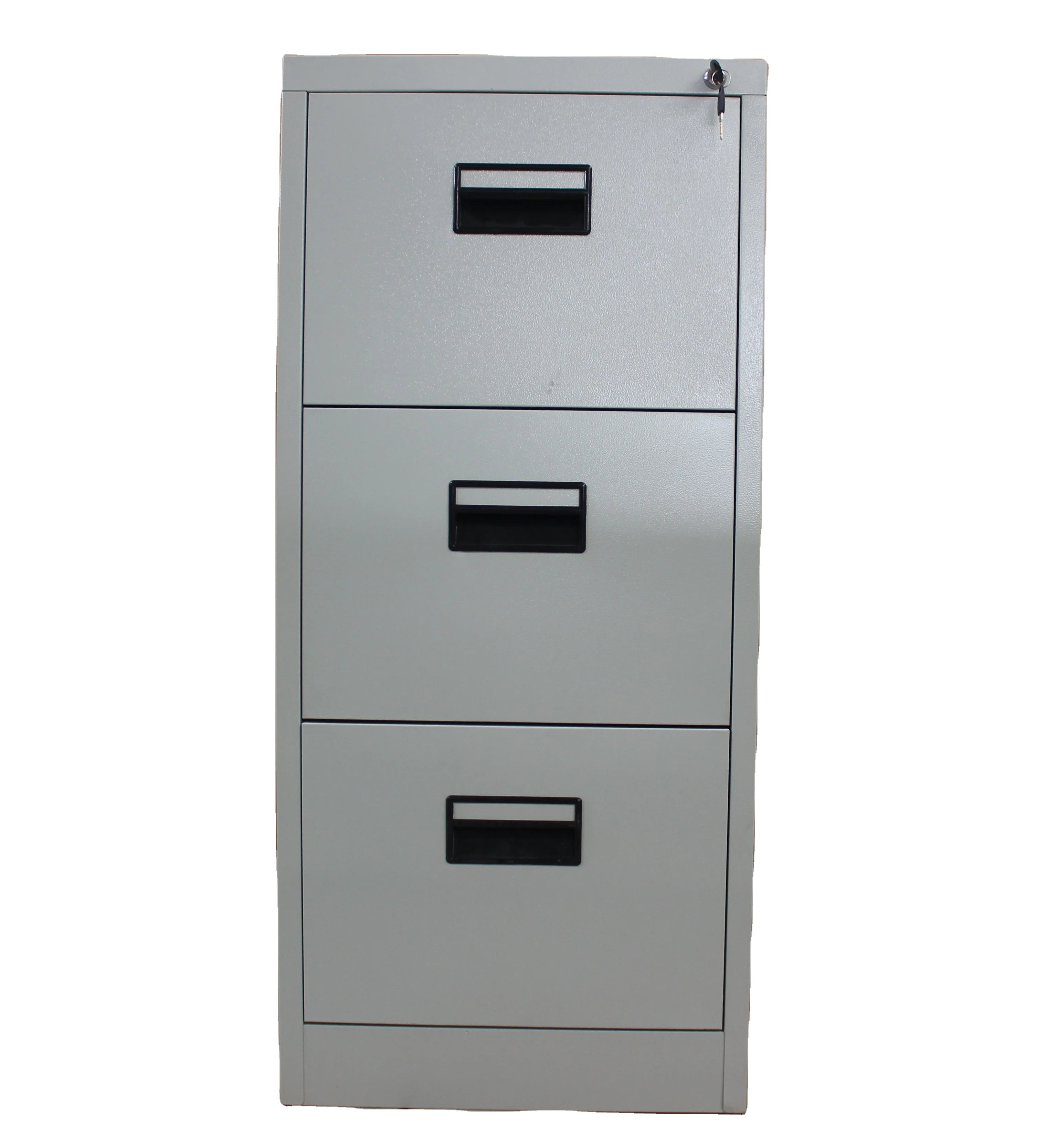 Key Locking System Hanging A4 Folder Vertical Storage 4 Drawer Steel Filing Cabinet