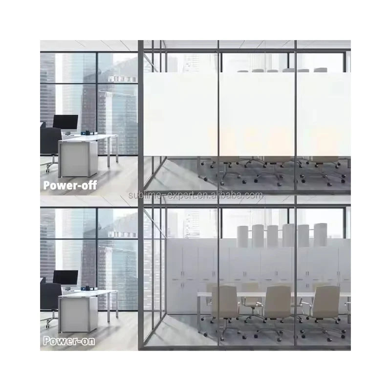 High Transparency Smart PDLC Film for Half Glass Office Remote Control PDLC Smart Home Switchable Door PDLC Smart Film for Glass